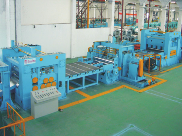 KJH25厚板低速數控精密開卷整平橫切生產線